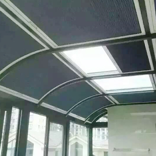 蜂巢帘推拉门