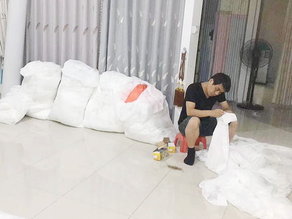 窗帘细节加工